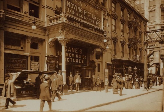 The intersection of 6th Avenue and 32nd Street, where Mrs. Van Voorhis was mugged by John Wilson. Photo from the NYPL Digital Archive. Click to view the original.
